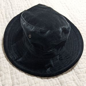 Vintage Banana Republic Velvet Bucket Hat